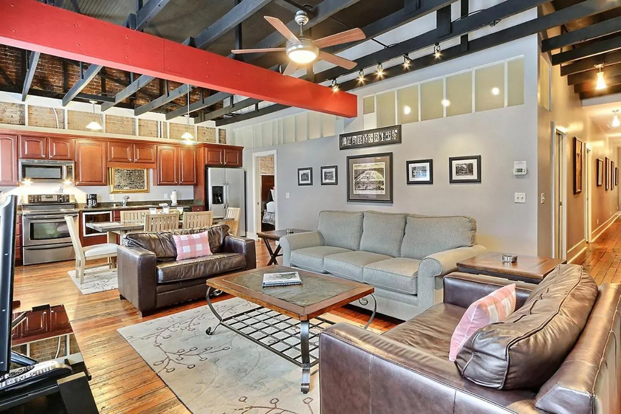 度假居 Ellis Square Loft 薩凡納