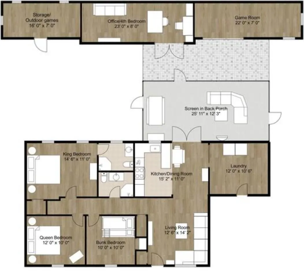 The Peach Family Friendly Oasis Holiday home