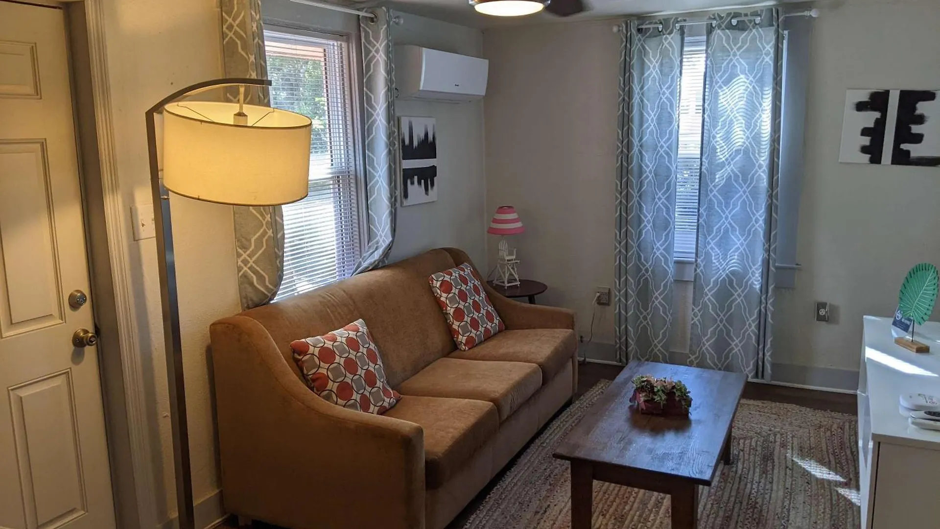 Retro Rainbow At Herb River-orange Oasis #2-upstairs Apartment