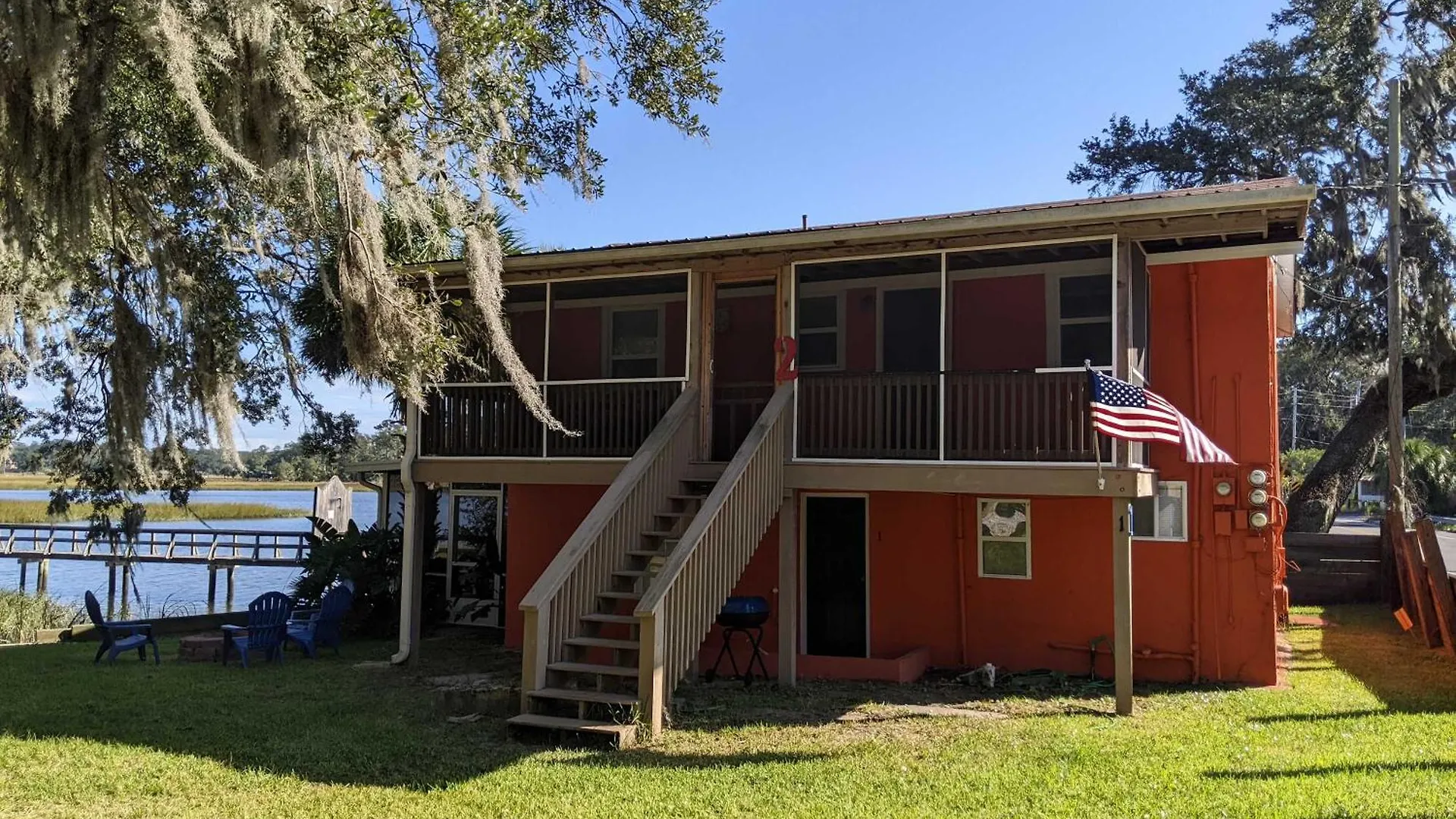 Apartamento Retro Rainbow At Herb River-orange Oasis #2-upstairs *