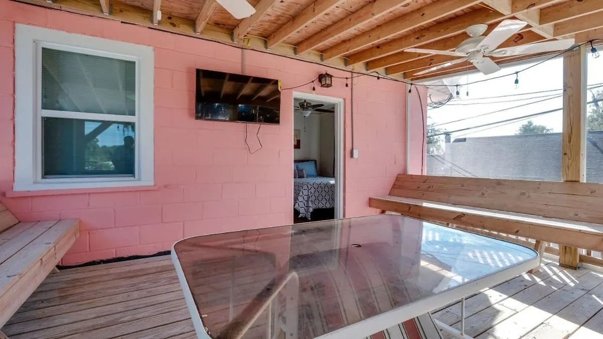 Retro Rainbow At Herb River- Flamingo Flat #4 Savannah