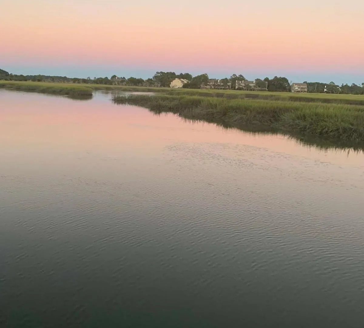Retro Rainbow At Herb River- Flamingo Flat #4 * Savannah