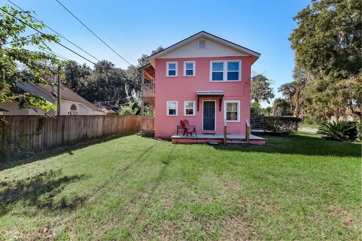 Retro Rainbow At Herb River- Flamingo Flat #3 * Savannah
