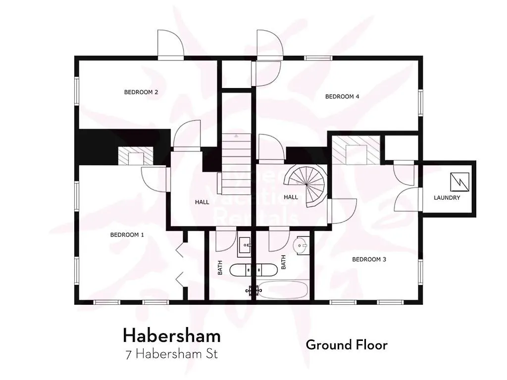 Holiday home Habersham House *