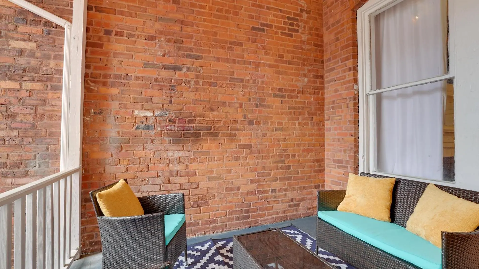 Red Brick Beauty In Downtown Chalet