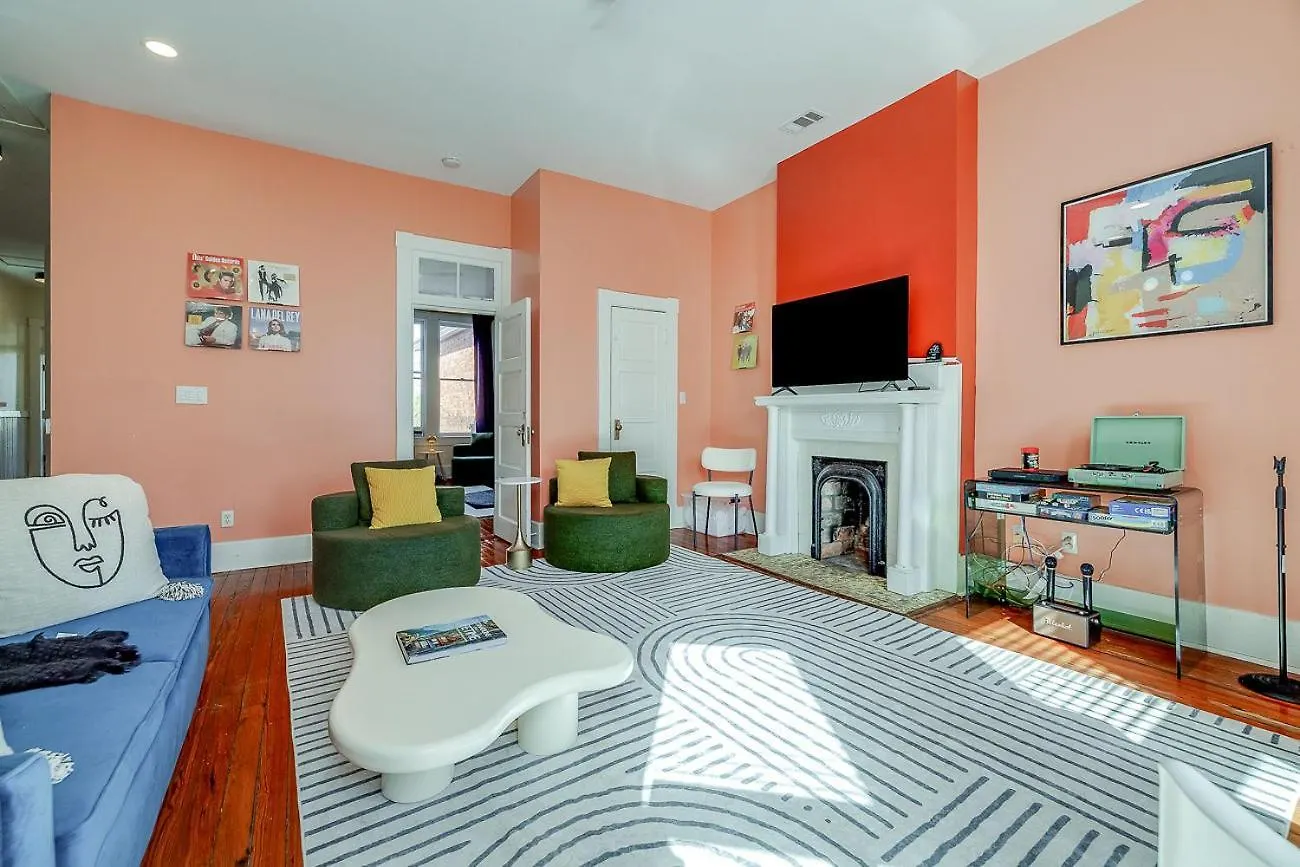 Red Brick Beauty In Downtown Chalet
