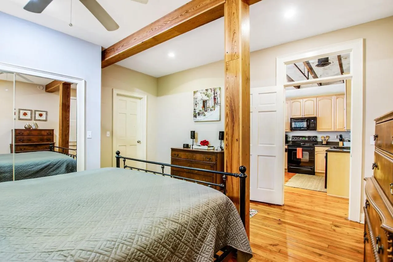 Semesterbostad Historic Market Loft Off Broughton Savannah