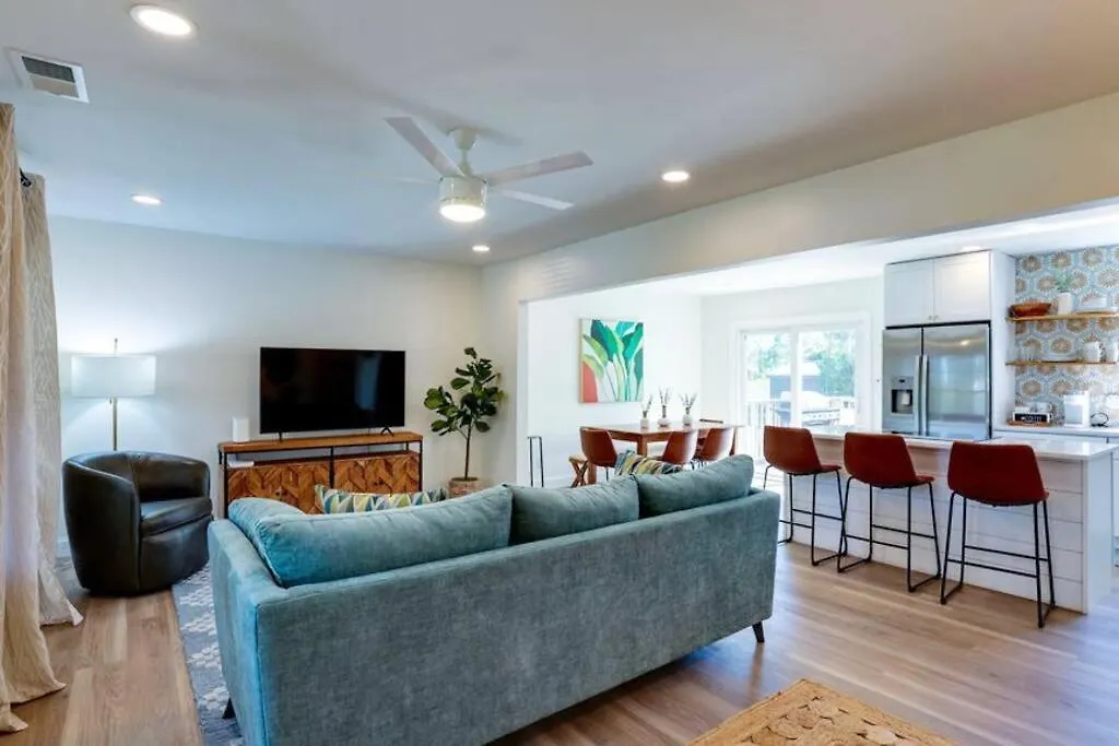 بيت للعطل Contemporary Stylish Btw Dwtn Savannah&tybee! *