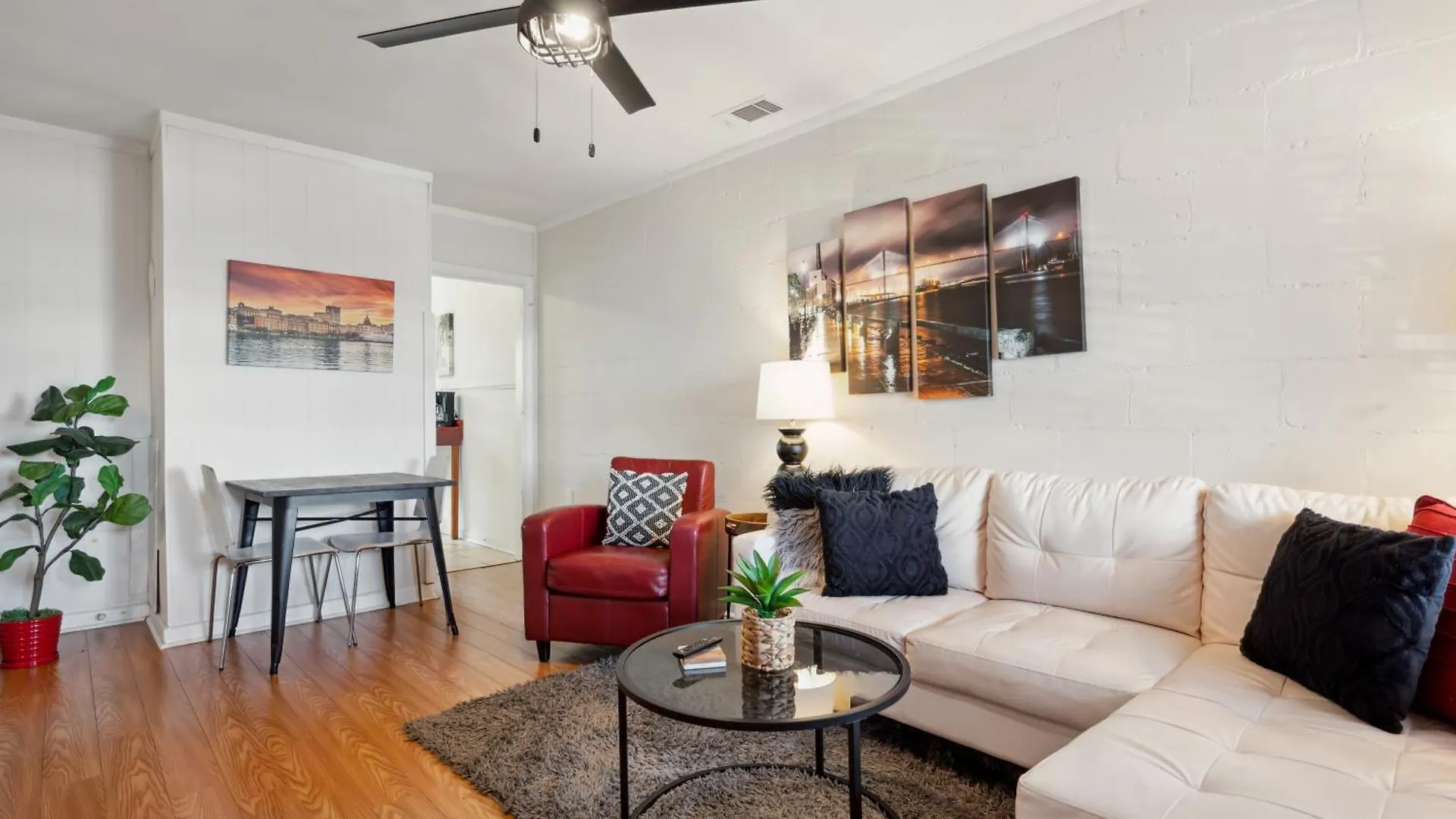 公寓 2br Affordable Walkable Duplex Near Forsyth Park Free Parking