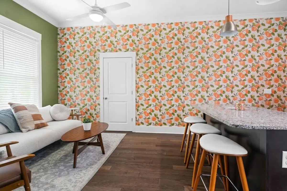 度假居 Renovated Dog Friendly Duplex Near Food & Fun Fully Fenced Yard And Private Parking 薩凡納