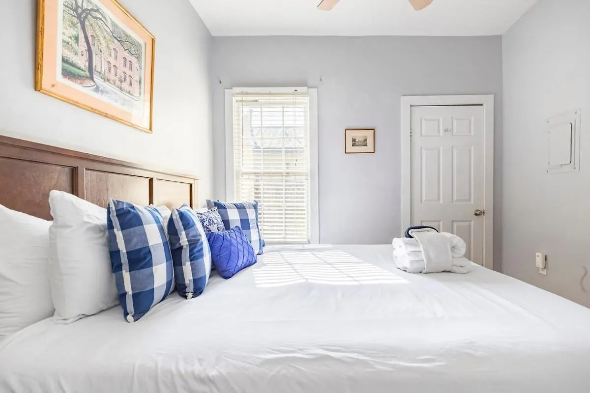 アパート Historic Downtown King Bed Cottage- Parking And Patio *