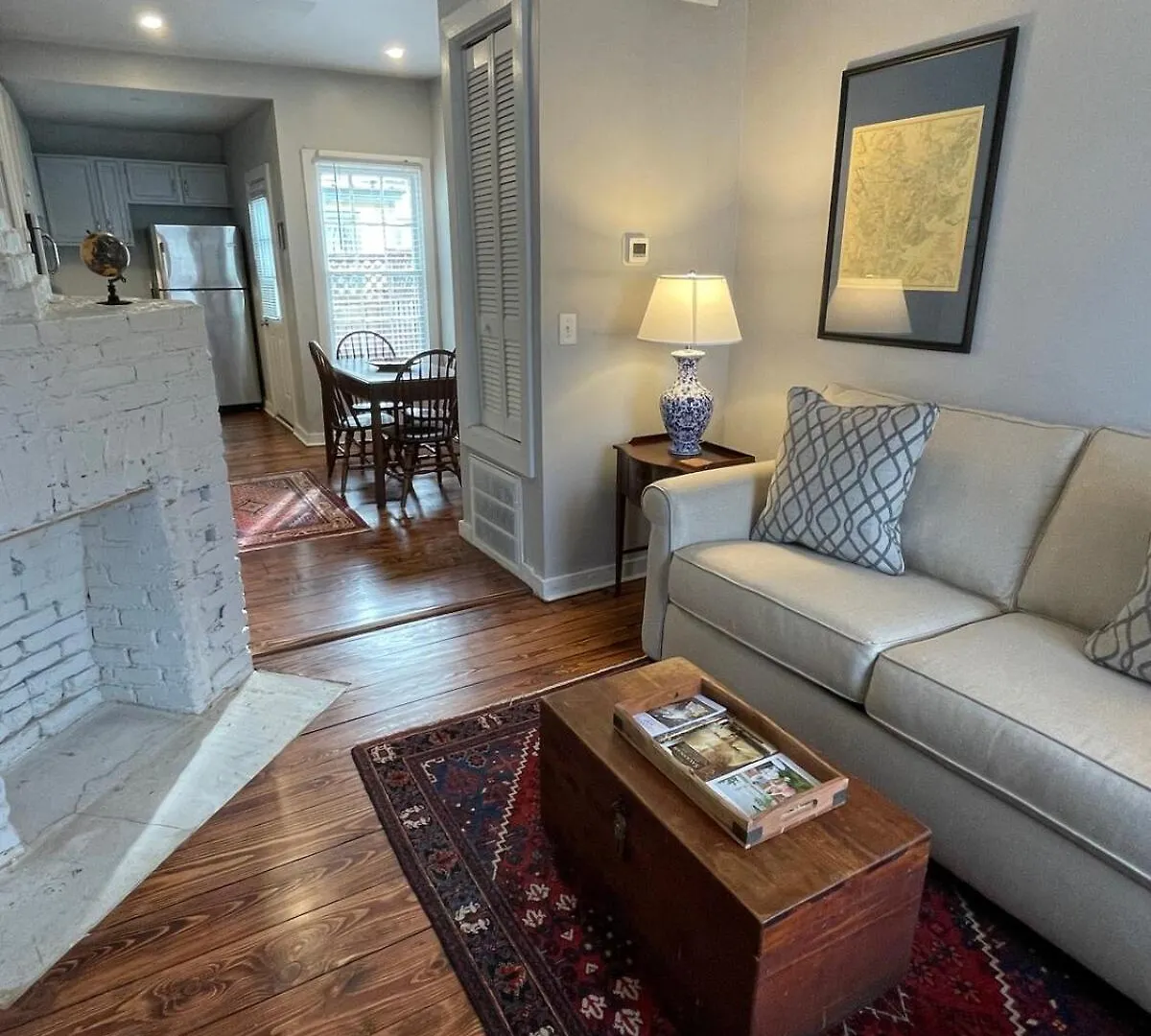 Historic Downtown King Bed Cottage- Parking And Patio * サバンナ