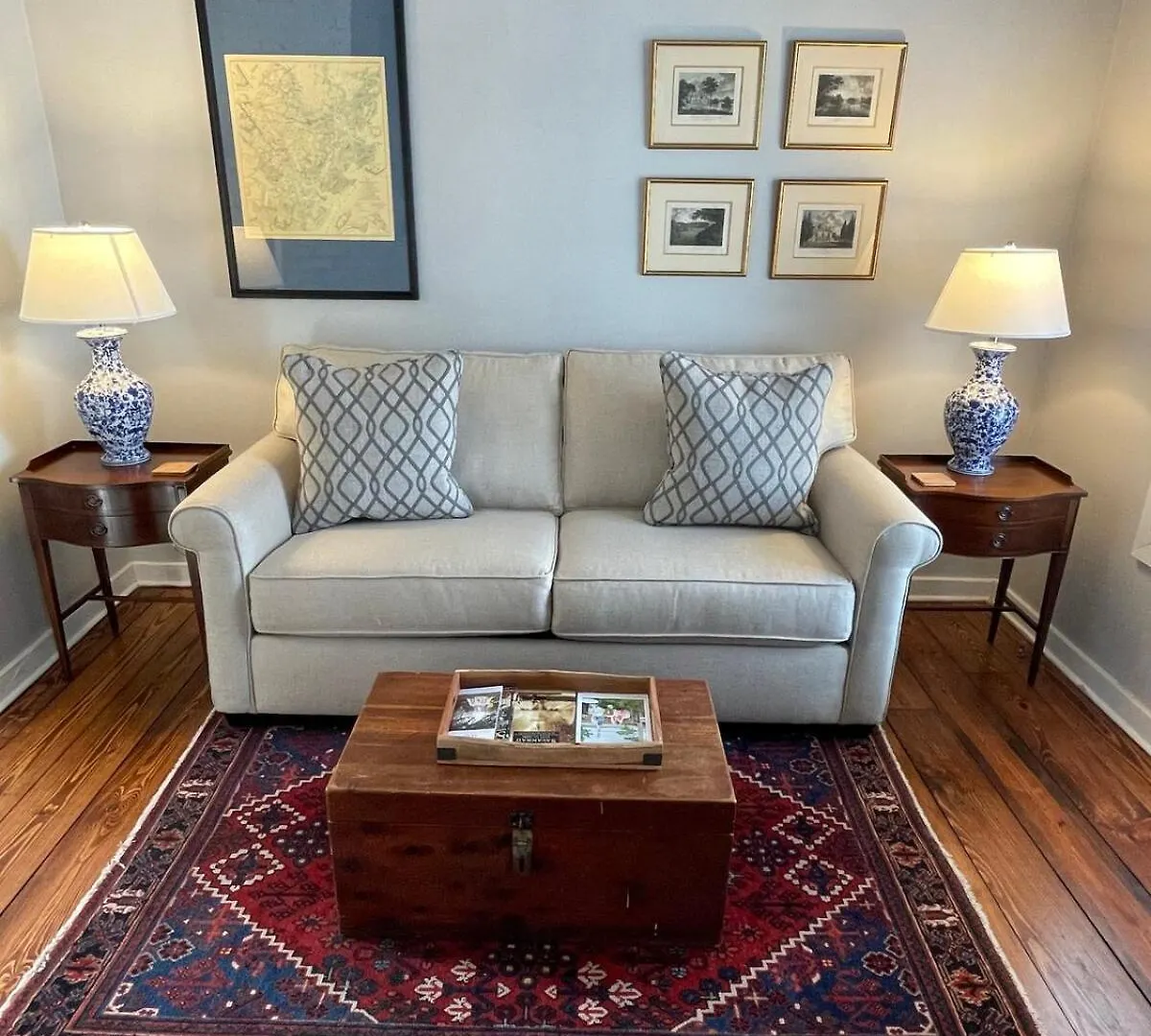アパート Historic Downtown King Bed Cottage- Parking And Patio