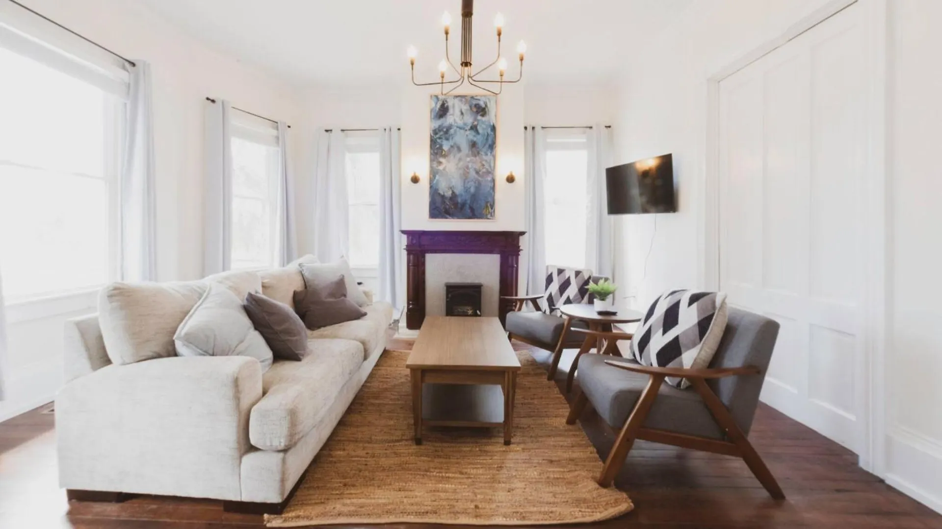 3bdr Modern Downtown Gem Walk To Forsyth Park! Tatil Evi